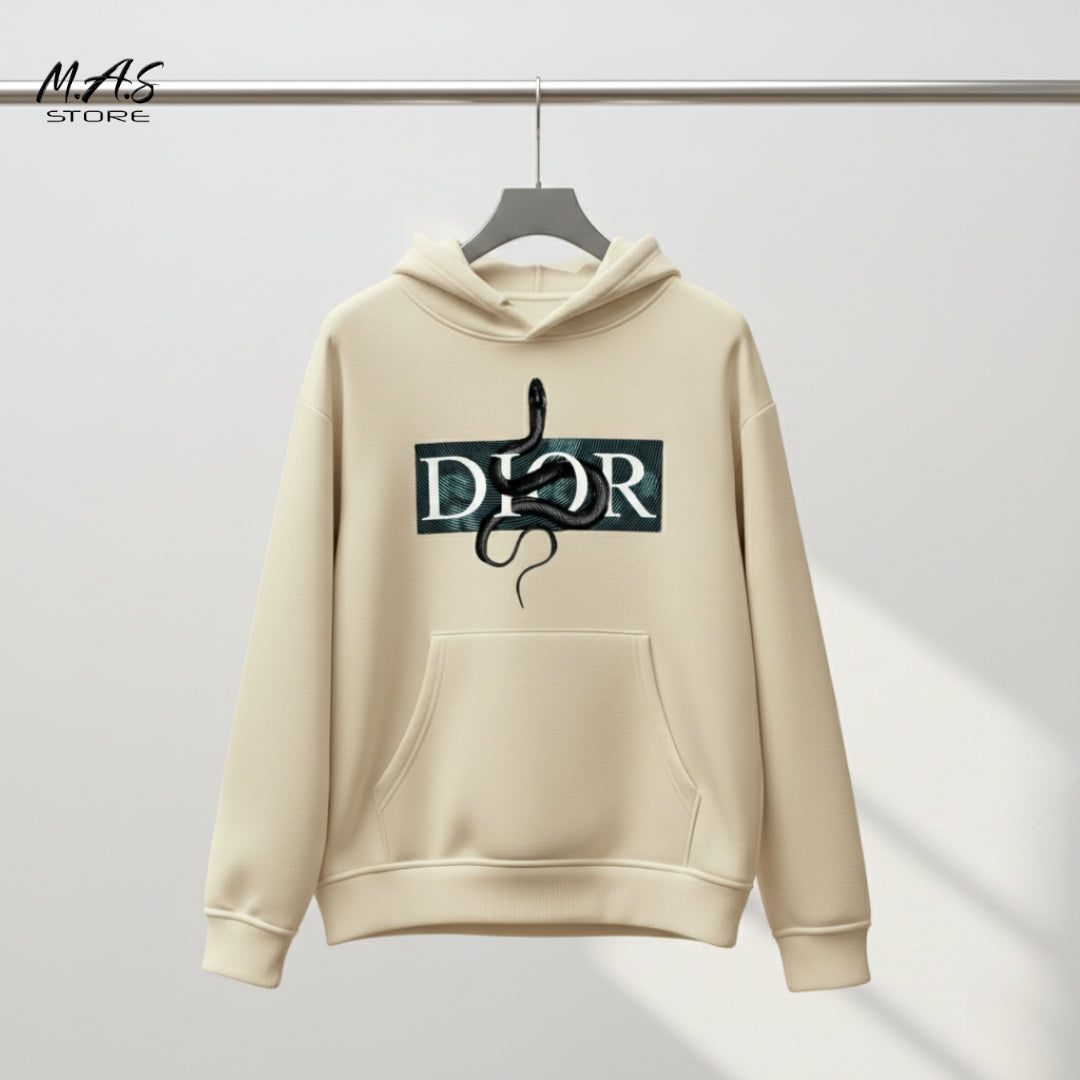 M.A.S DIOR Cobra Cream Pullover – Dark Garden Aesthetic