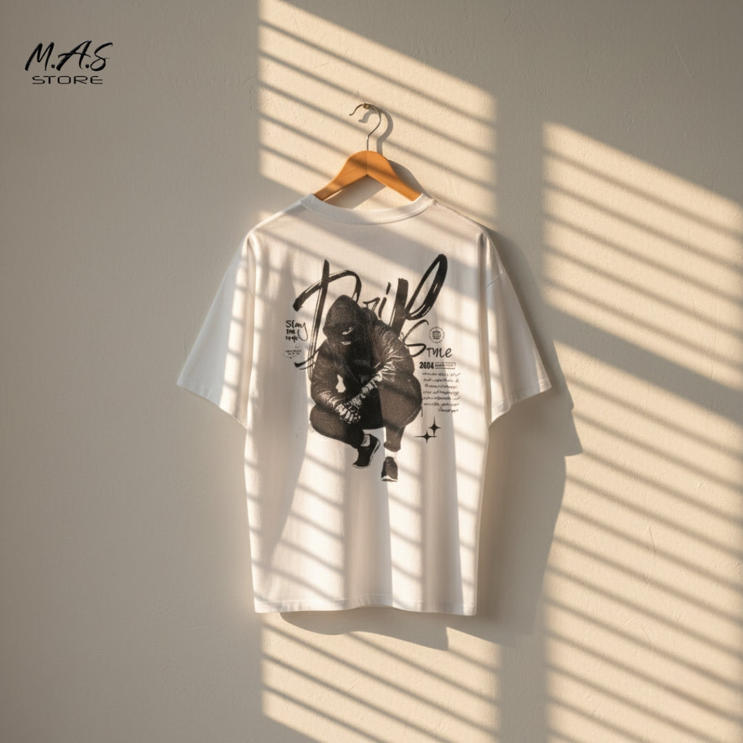 M.A.S Edge BAIL DONE Masked Figure Bold, sharp, and rebellious look.
