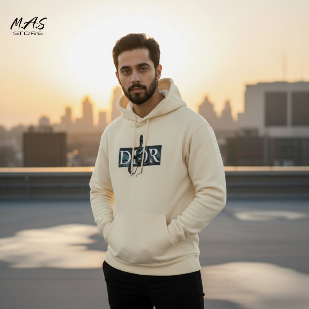 M.A.S DIOR Cobra Cream Pullover – Dark Garden Aesthetic
