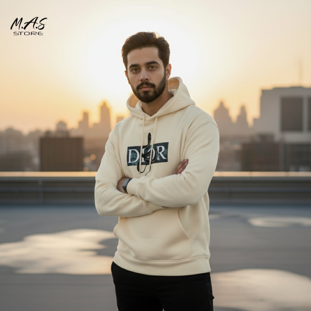 M.A.S DIOR Cobra Cream Pullover – Dark Garden Aesthetic
