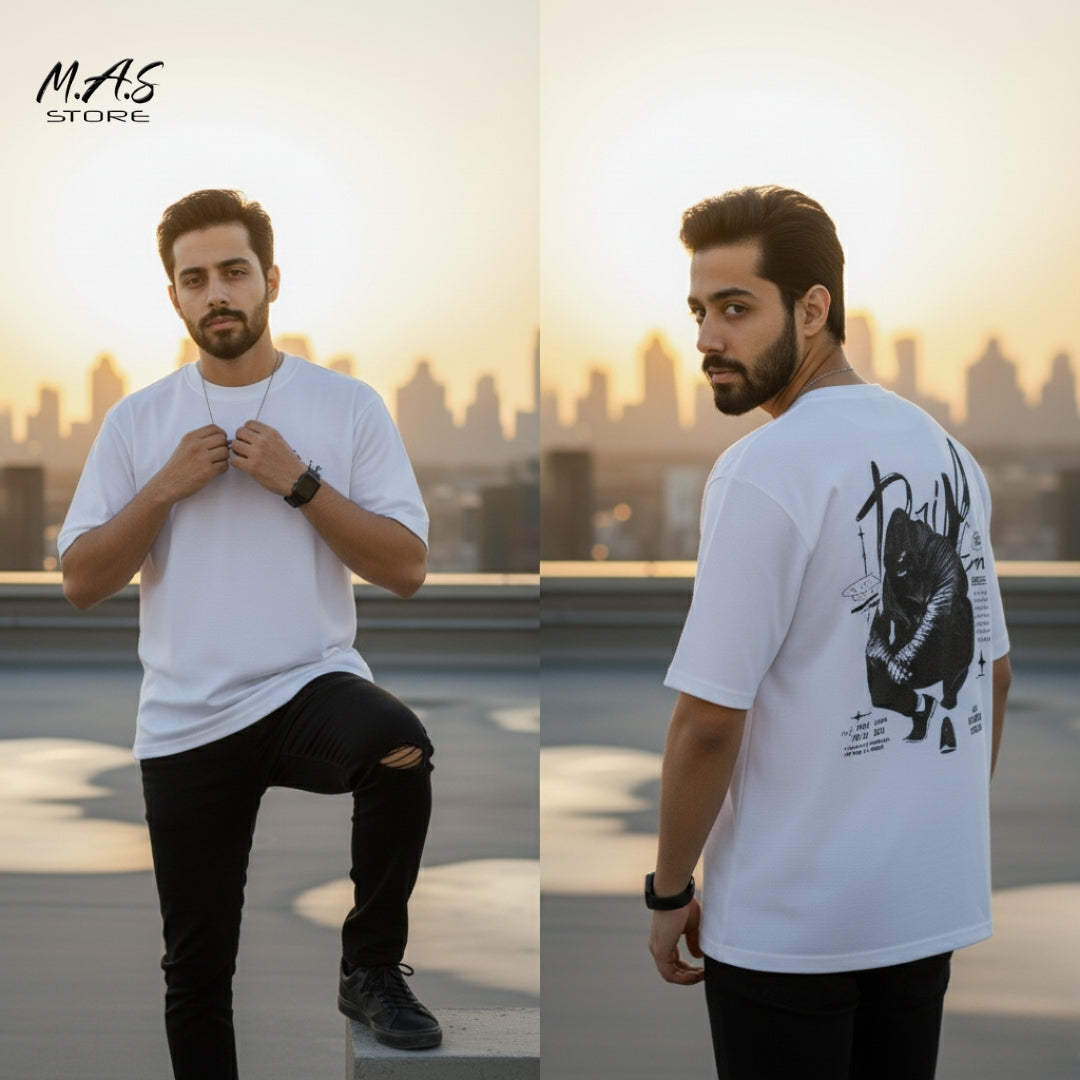 M.A.S Edge BAIL DONE Masked Figure Bold, sharp, and rebellious look.
