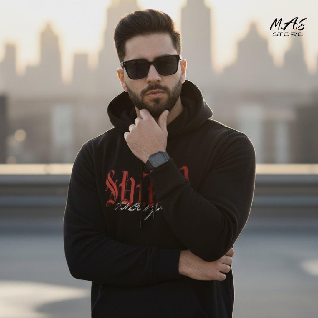 M.A.S. SHIKWA Hoodie Relates to music, rhythm, and hype