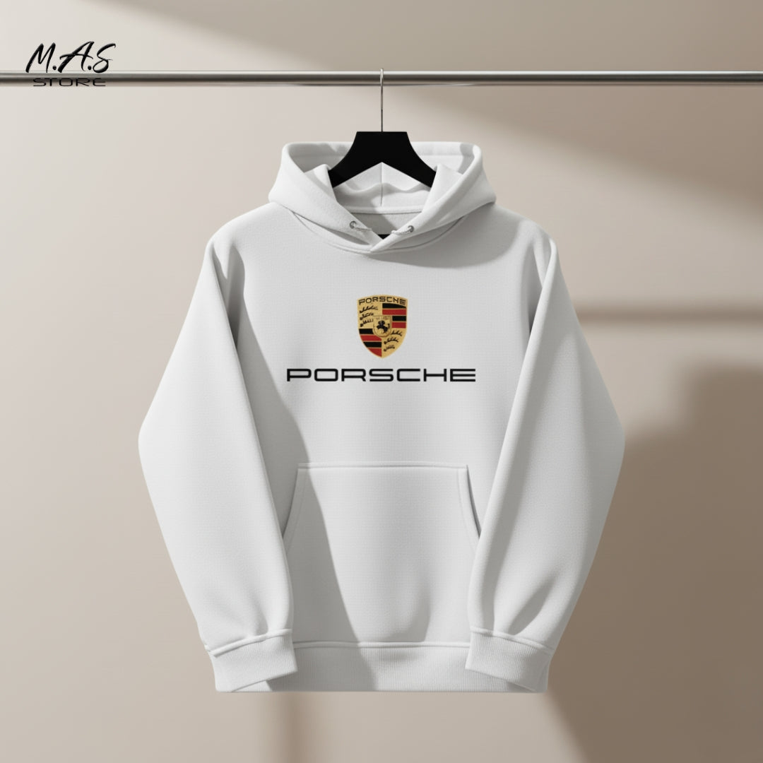 M.A.S. Velocity Porsche Hoodie	Authentic Porsche crest and name