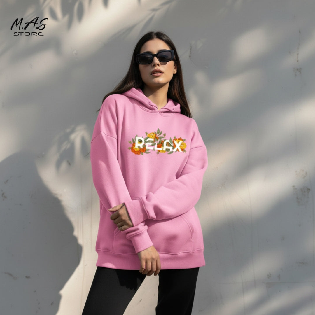 M.A.S. Solace Flora Hoodie Effortless comfortable styling