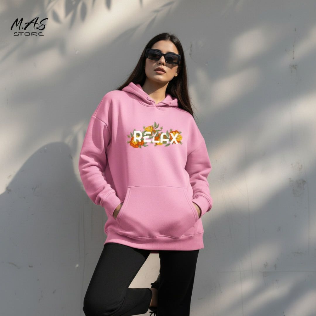 M.A.S. Solace Flora Hoodie Effortless comfortable styling