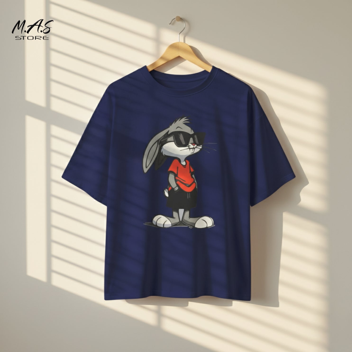 M.A.S Street Fun Cool Rabbit Cartoon / Playful Vibe
