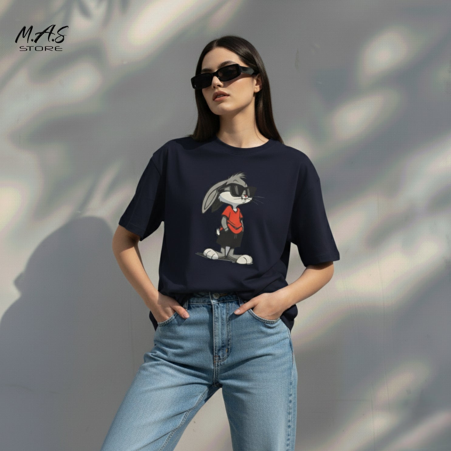M.A.S Street Fun Cool Rabbit Cartoon / Playful Vibe