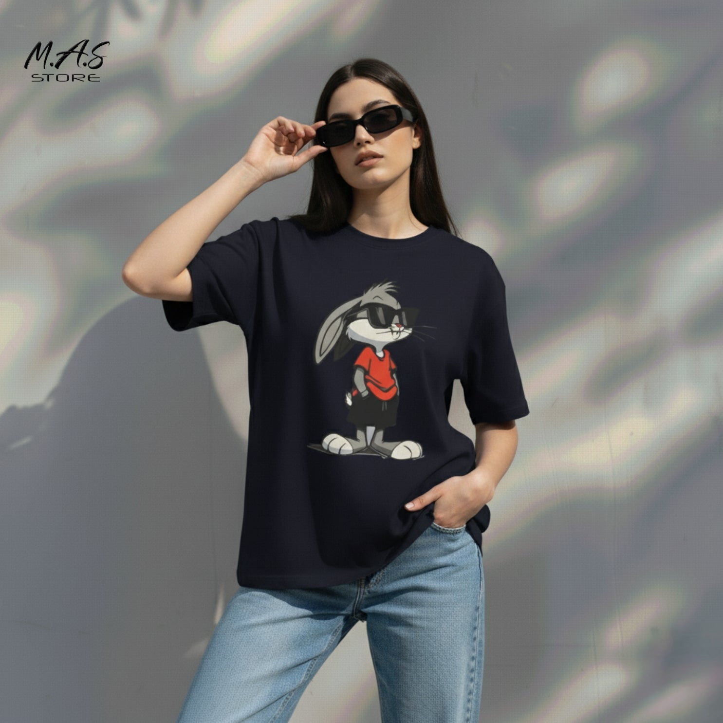 M.A.S Street Fun Cool Rabbit Cartoon / Playful Vibe