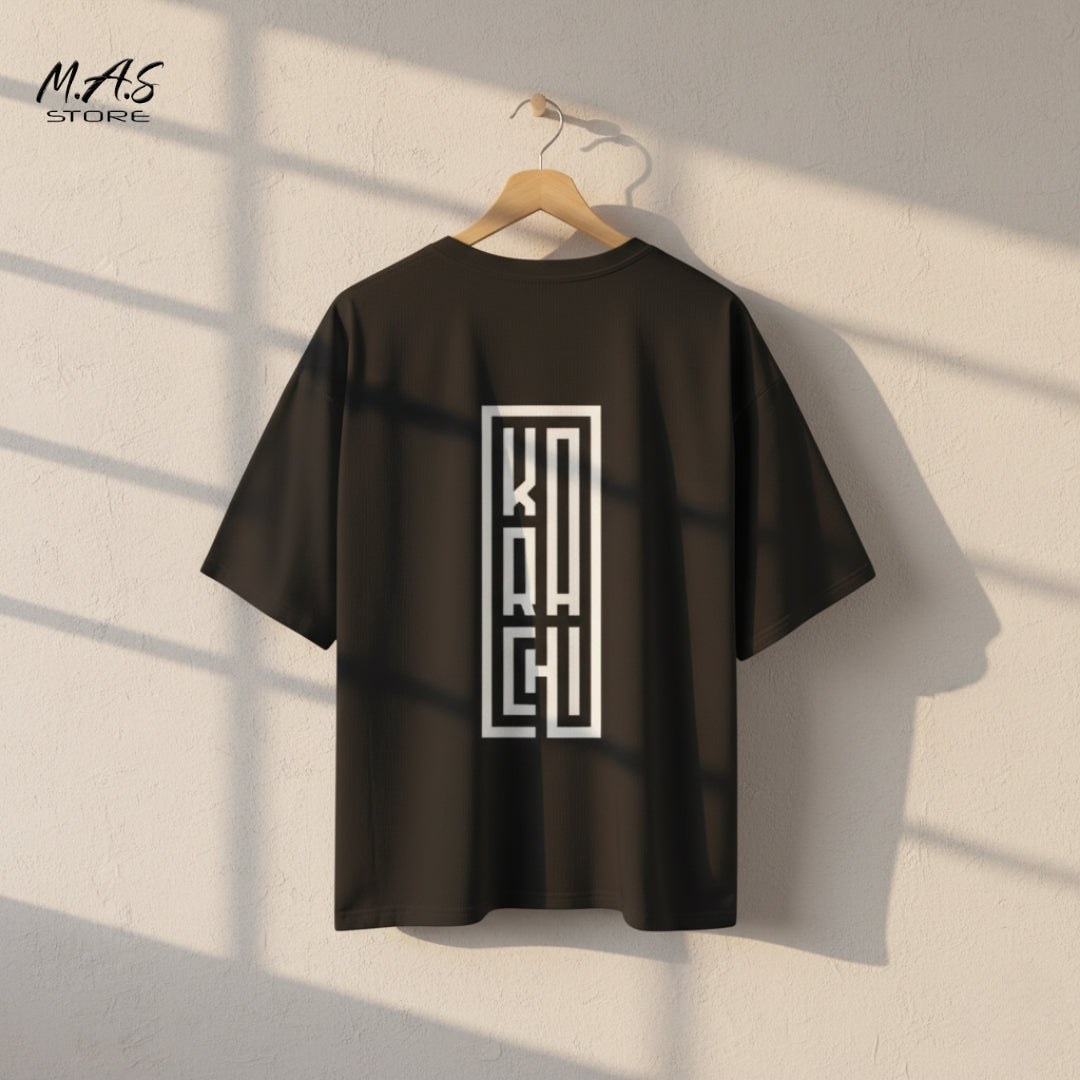 M.A.S. Code KARACHI Square Script Abstract, unique, and cryptic design.